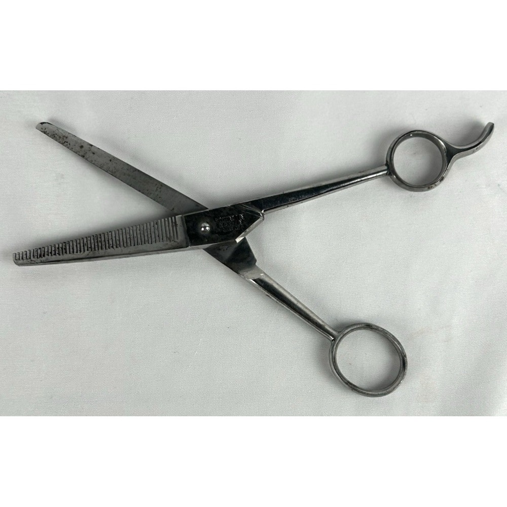 Vintage Solingen Germany Hair Scissors Barber Beautician Thinning Shears